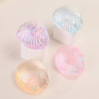 Transparente Hülle Knetspielzeug Stressabbau Glitzer Stress Zuckerball Sensorisches Spielzeug Weiches Dekompressions Fidget Spielzeug Gastgeschenke