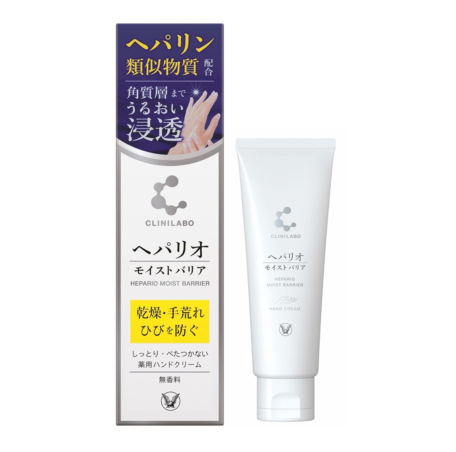 Designated Quasi-Drug Clinilab Hepario Moist Barrier 50g Taisho Pharmaceutical Medicinal Hand Cream Roughness Care Moisturizing Skin Dry Heparin-Like