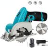 1200rpm 3 Inch 27mm Brushless Electric Circular Saw Adjustable Woodworking Power Tool Depth Portable Wood Board Cutting Machine