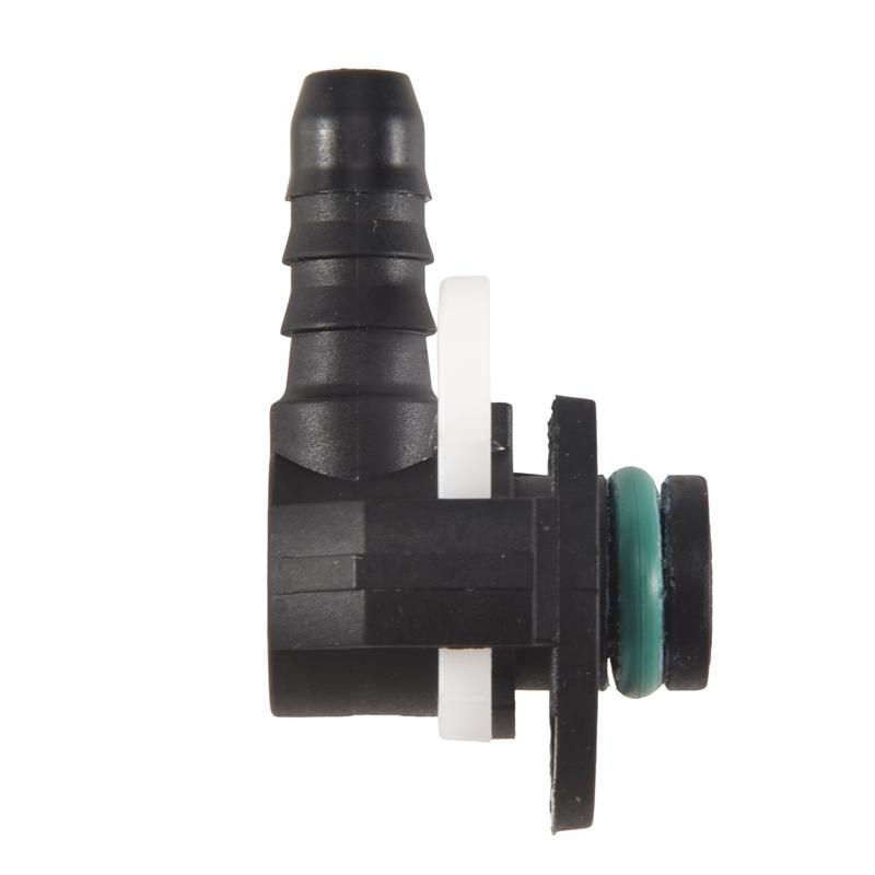 10Pcs Car Water Pipe Connector ID12-ID6-90 Degree L Type Fuel Pipe Quick Connector Fuel Pipe Connector