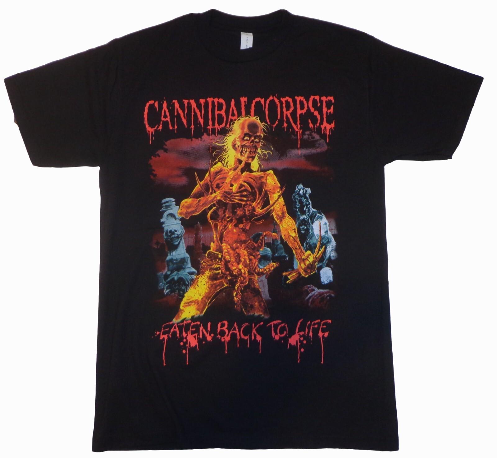 

CANNIBAL CORPSE - Eaten Back To Life - T Shirt Mens Womens Tees Top S-M-L-XL-2XL Brand New T Shirt Mens Womens Tees Top M