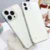 High Transparency Borderless iPhone 16e Case: Compatible with iPhone 11, 12, 13, 15, 17 - Durable, Large Hole Design.