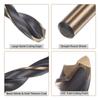 2pcs High Speed Steel Twist Jobber Drill Bit 7/8/9/10/11/12/13mm Titanium Nitride Coated M2 for Handheld Drills Drilling Machine