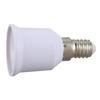 ABBP-30 Pcs E14, E27 Adapter Base Screw LED Light Bulb Bulb Socket Converter, White