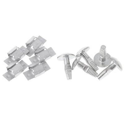 31BC 10pcs Durable Engine Fitting Clips Mounting Bolt Under Cover For 206 207 406 407