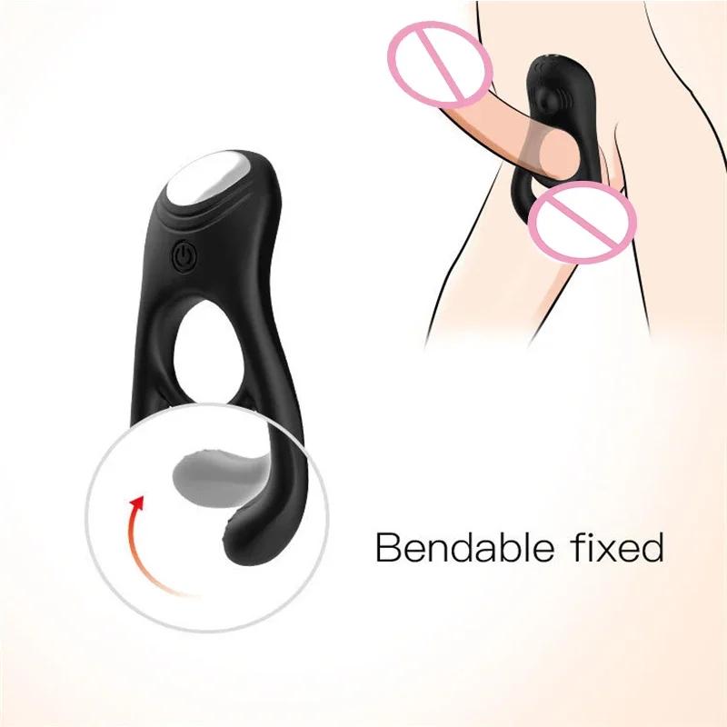 Vagine Vibrating Penien Rings Anal Men's Penis Prostate Massager Dildosex Toy Men Naked Vibr Erection Ring Jade Eggs Toysgod