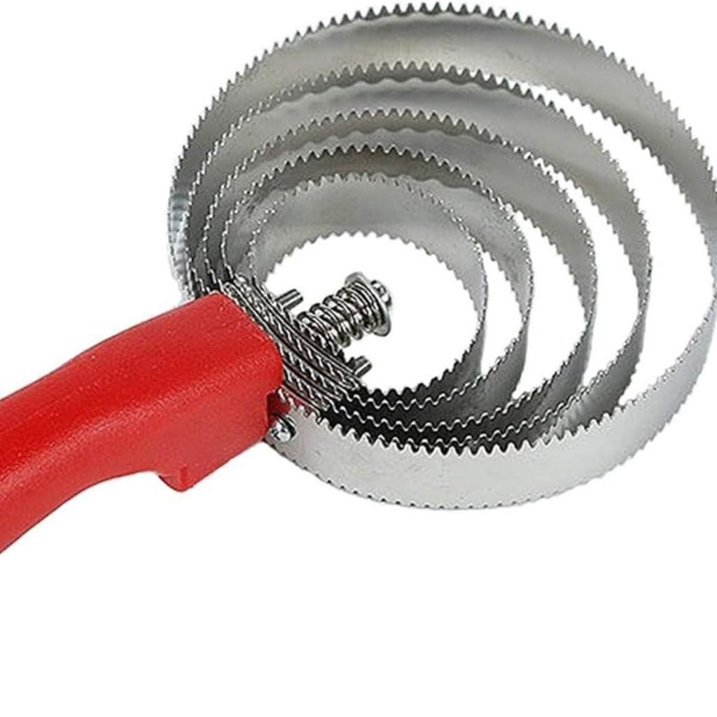Stainless Steel Multi-Circle Comb & Sweat Scraper for Cows & Horses - Hair & Itch Relief Rake