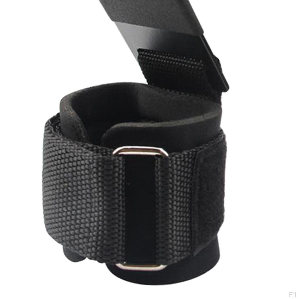 Weight Lifting Hooks Bodybuilding Wrist Straps for Weightlifting Strap home and
