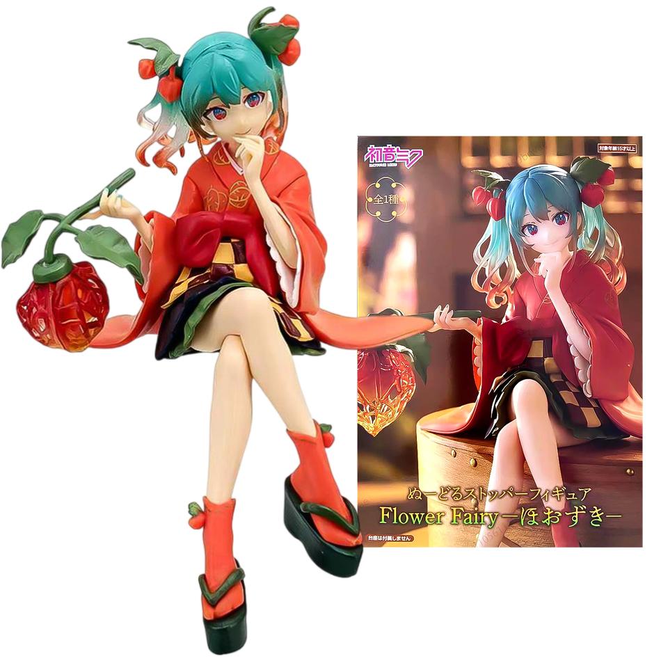 Hatsune Miku Figure Fairy Tale Wonderland Series Action Collectible Models Decorative Decorations Kawaii Gift Figurine PVC Poseable Articulated Scale