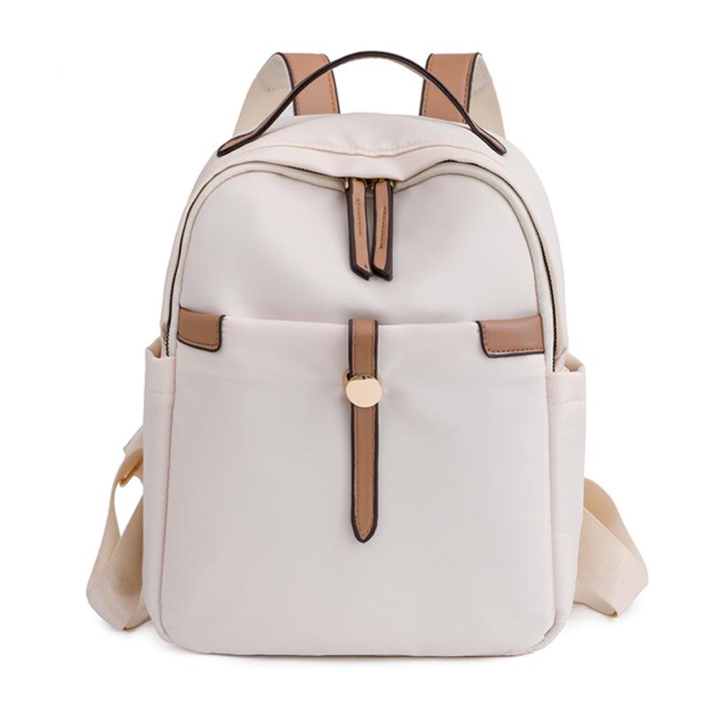 New Korean Style Fashion Trend Large Capacity Travel Backpack Casual Nylon Cloth Backpack for Women