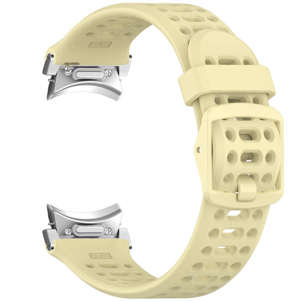 No Gap Silicone Band For Samsung Galaxy Watch 6 5 4 44mm 40mm for Galaxy Watch456 Bracelet Quick Release Smartwatch Accessories