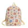 School bag cartoon cute bag kapibara printed children's school bag boys and girls casual backpack tide