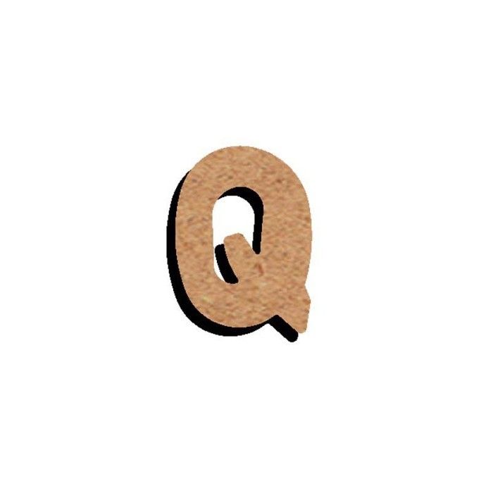 Lettre en bois - Legeantdelafete - 15 cm - Beige - Mixte - Adulte/Enfant