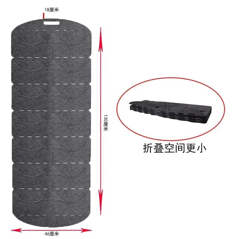 Hängende Hut-Organizer für Baseballkappen, Filz-Aufbewahrungshalter für Schlafzimmer, Schrank, platzsparendes Wand- und Tür-Aufbewahrungsregal aus Filz