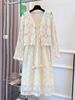 2026 Sweet and Fresh Bohemian Lace Tassel Maxi Dress