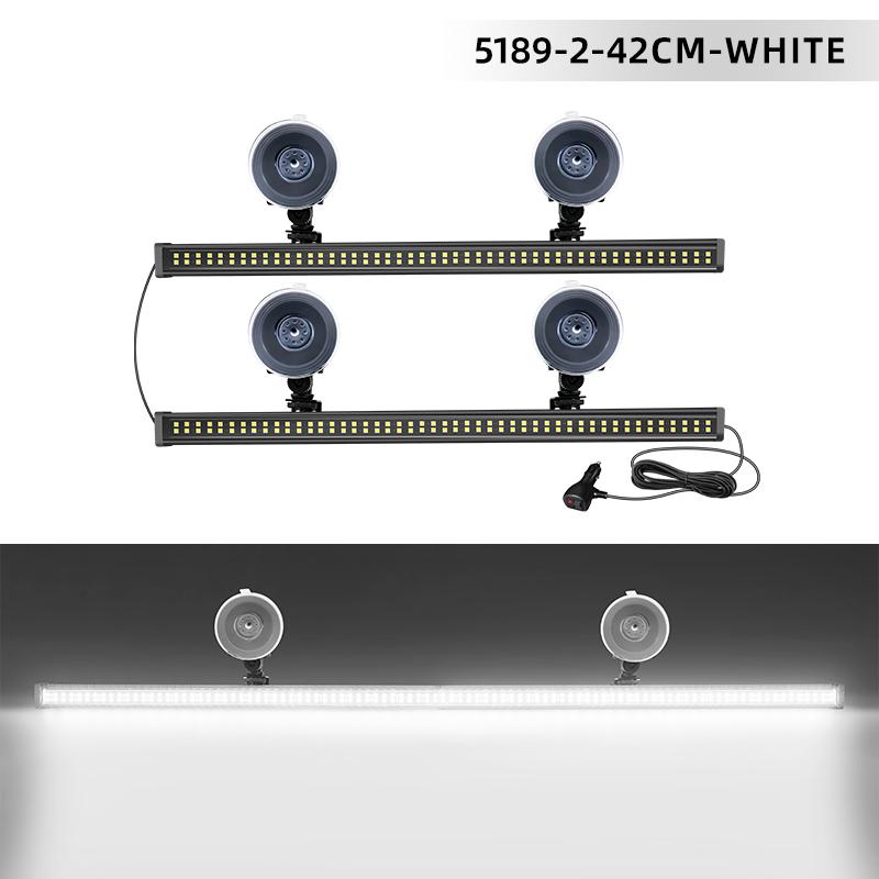 2PCS Car Strobe Lights 96LED Front Windshield Flash Emergency Lamp Bar for Car Suv Roof Top Strobe Warning Lights Assembly