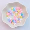 100Pcs New Cute Resin 7mm Mini Eggflower Series Flat Back Parts Embellishments For Hair Bows Accessories