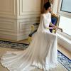 French Suspender Light Wedding Dress 1011 New Bridal Morning Gown Women's Satin Going Out Yarn Light Luxury Niche Engagement Evening Dress