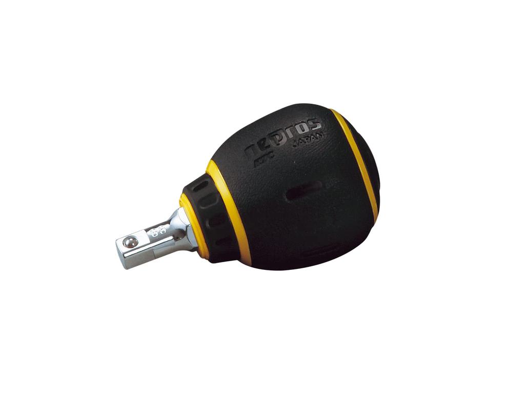 Kyoto Tool Nepros Stubby Driver Handle NBD12SS (KTC) 6.3mm (1/4 inch)