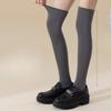 Damen Frühling und Herbst Baumwollsocken Schlankmachende Kniestrümpfe Elastische Kniestrümpfe Herbst und Winter Lange Strümpfe