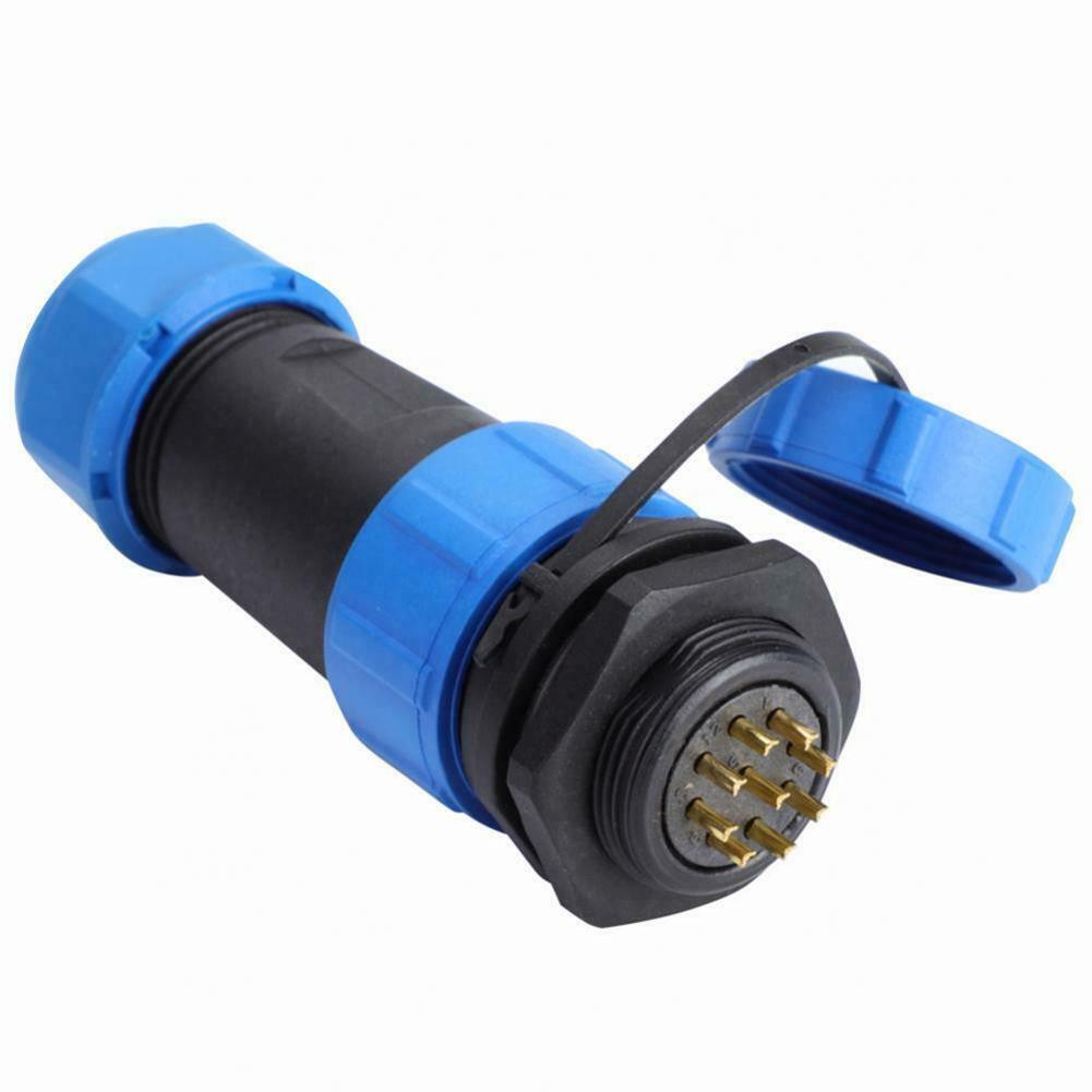 1PCS SP21 IP68 Waterproof Aviation And Panel Socket Connector Aviation 2Pin To 12Pin Industrial Waterproof And Socket Tool
