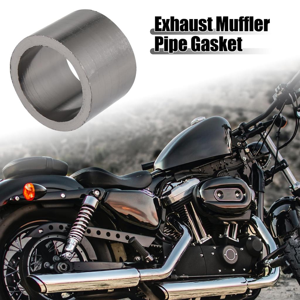 Motoforti Motorcycle Exhaust Muffler Pipe Gasket Graphite Seal Ring Silencer