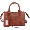 Women's Mini Crossbody Tassel Bag - Medium/Small Size, Motorcycle Style