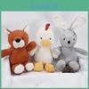 Plush Dog Chicken Animal Toy With Pp Cotton Filling For Kids And Teens Bed Decor