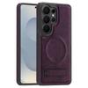 Shockproof Magnetic Leather Phone Case For Samsung Galaxy S23 S24 S25 S26 Plus Ultra FE Edge Invisible Fold Bracket Cover