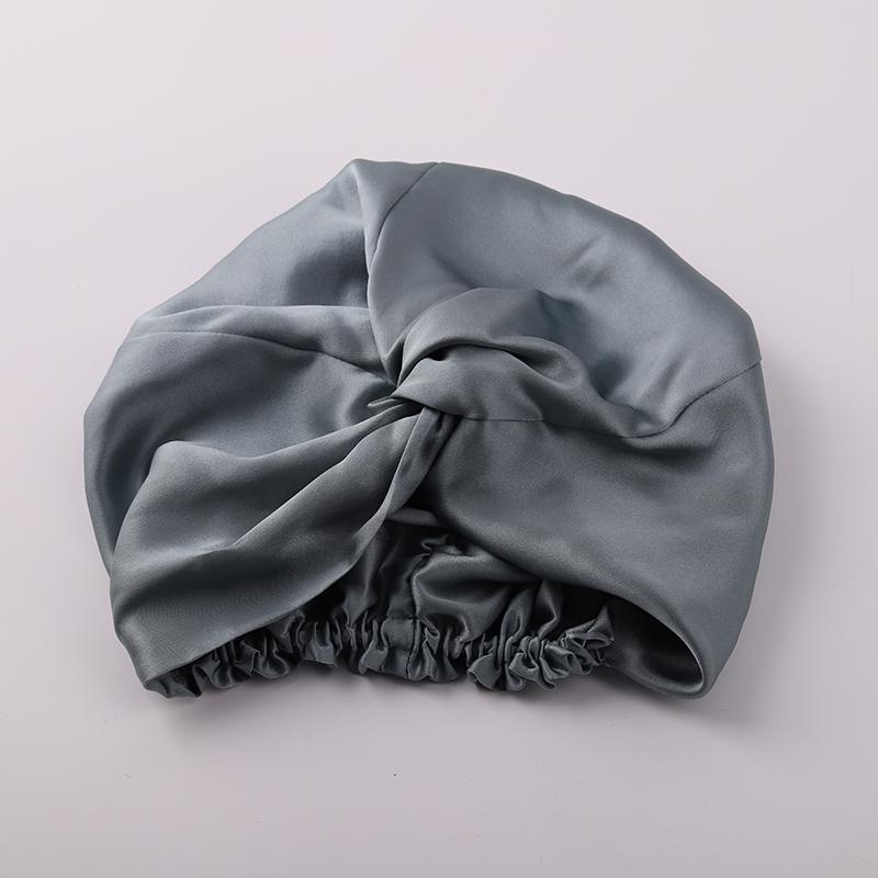 Mulberry Silk Night Cap 19 Momme Women's Solid Sleeping Hat Night Sleep Cap Hair Care Free Shipping World Wide