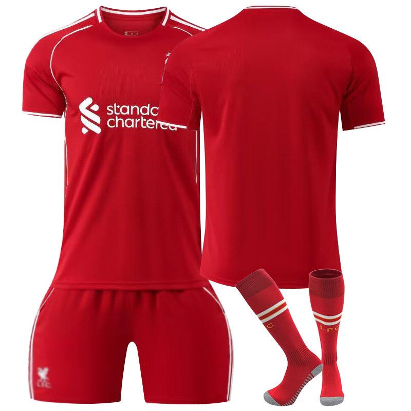 2526 Children S Adult Liverpool Football Suit No. 4 7 Diaz 9 Breathable Comfort 11 Jersey 16