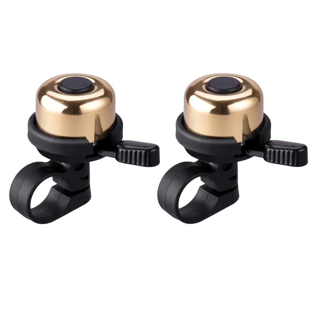 Bicycle Bell Set Metal Ring Handlebar Mounted Safety Warning Bell for Cycling Outdoor Activities Durable and Easy to Install