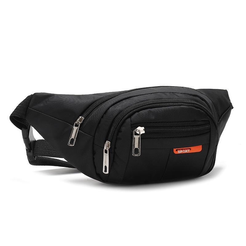 Unisex Waterproof Waist Bag with Large Capacity for Sports and Travel
