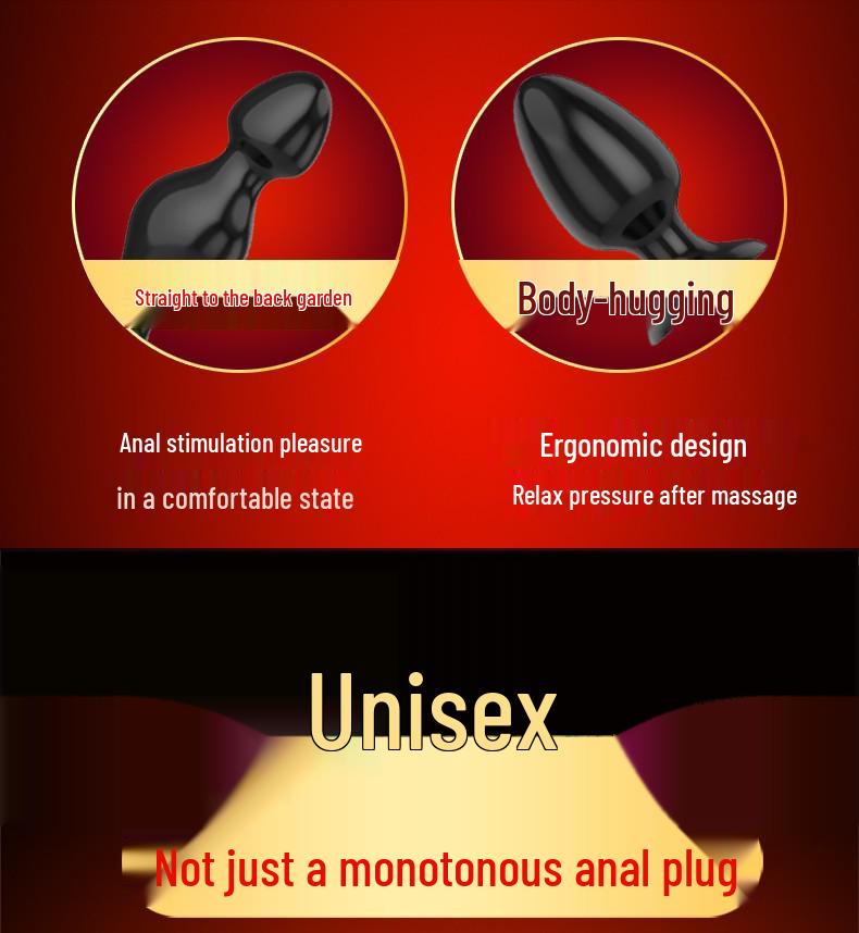 Vergnügen Schwerlast Groß Analplug & Perlen für Paare