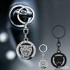 Portachiavi per Auto Distintivo Portachiavi Anelli Accessori Auto in Metallo Per XF XJ XE S-Type F-Type X-Type F-Pace I-Pace E-Pace XFR XKR