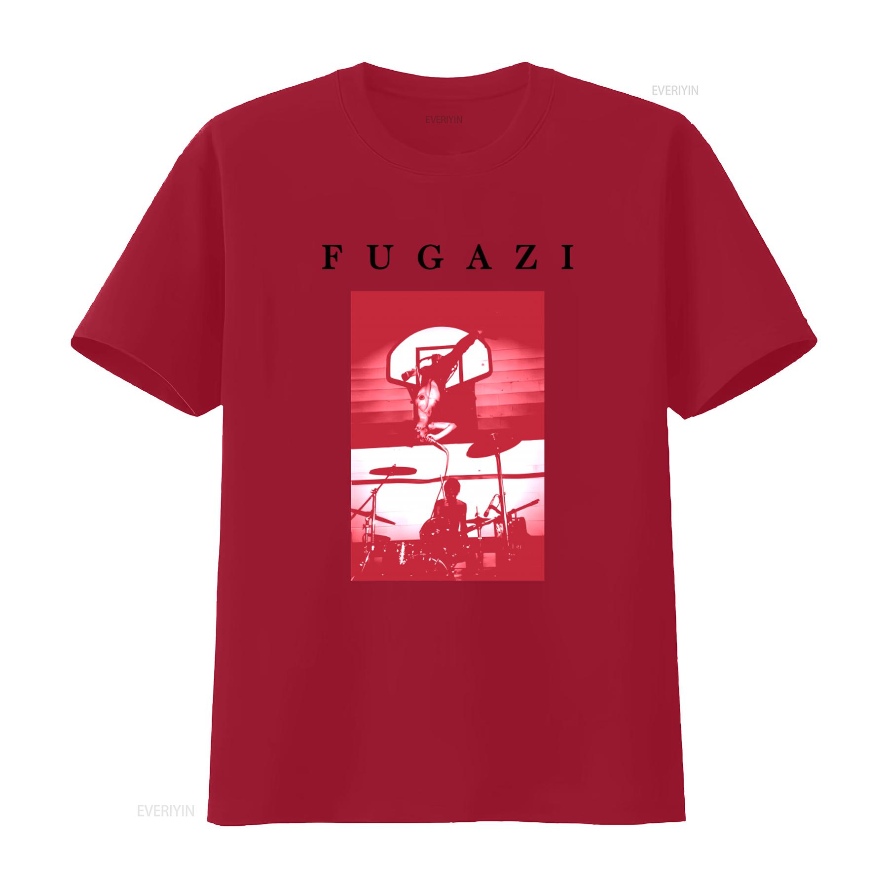 

Vintage 90s Fugazi Hardcore Punk Band Waiting Room T Shirt Size L vintage Washed Versatile Unisex Stylish fashion Soft S