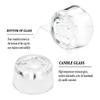 Clear Glass Tealight Candle Holders, for Standard 1.5" Tealights, Bulk Wedding & Party Centerpieces, Home Table Decor