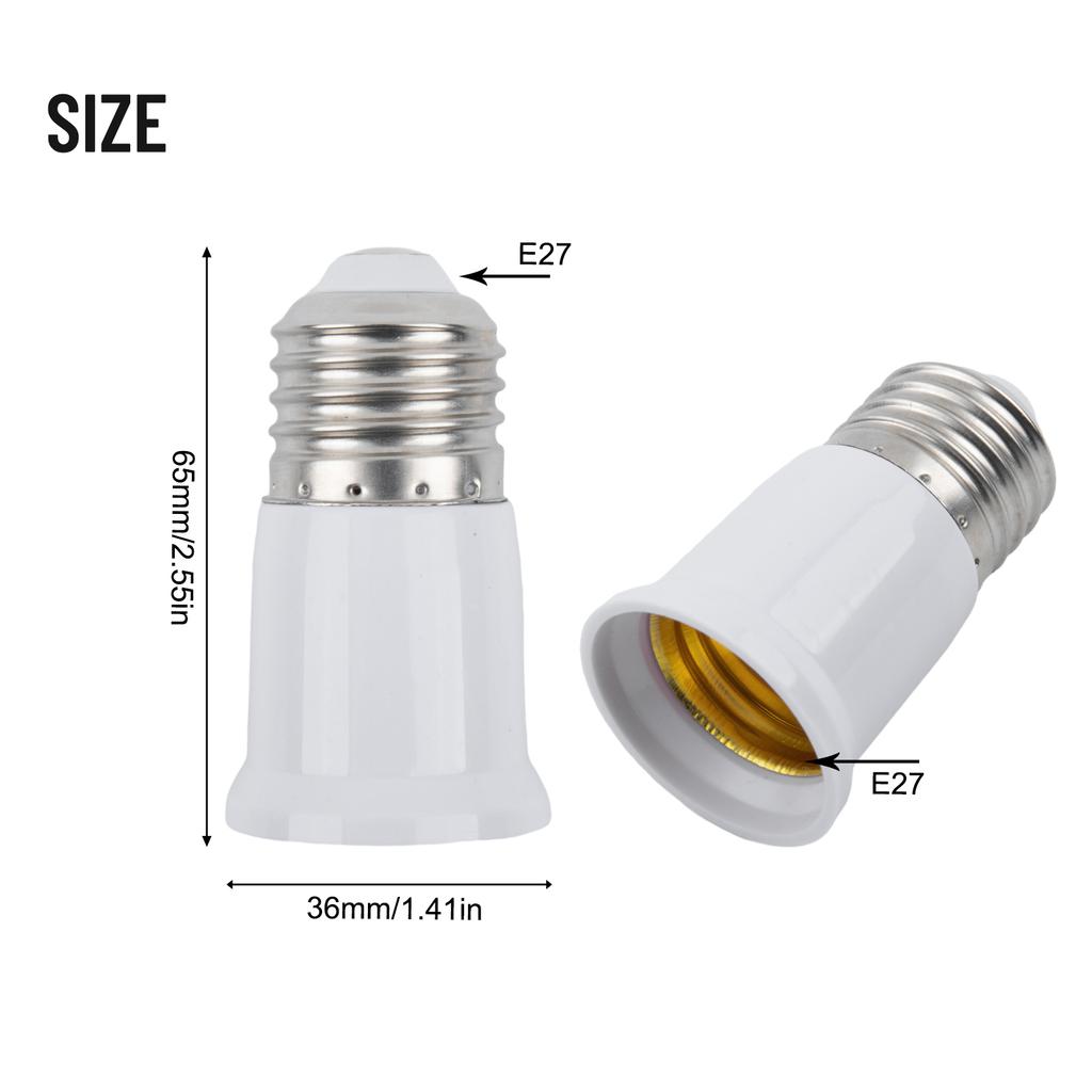 1pc Extend Socket Base Adapter Extension Base Brand New