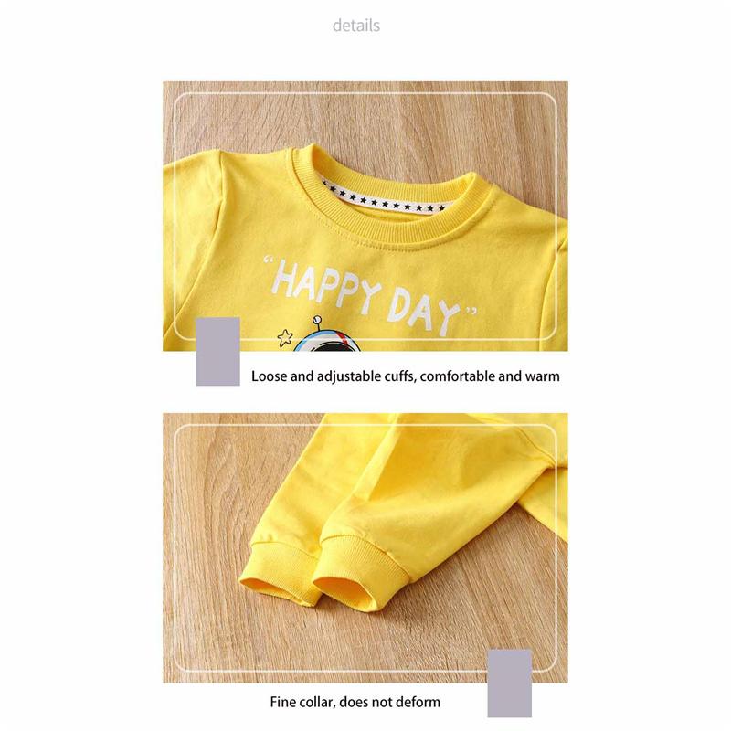 Cotton Kids Hoodie Long Sleeve Pullover Shirt for Baby & Toddler Boys Girls Spring/Fall Top Soft Children's Clothing (2-8Y)
