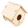 Educational Wooden Bird House Craft Set Easy Assembly Bird Shed Building Set For Children Science Learning Project