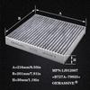 For Infiniti FX35 FX45 G35 Mitsubishi Lancer Outlander Sport RVR ASX Activated Carbon Pollen Cabin Air AC Filter Car Accessories