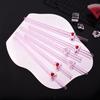 4 Stück Glasstrohhalme Wiederverwendbare Süße Herz-Glasstrohhalme 7,8 Zoll*8mm Glasstrohhalme mit 1 Reinigungsbürste, Valentinstagsgeschenk