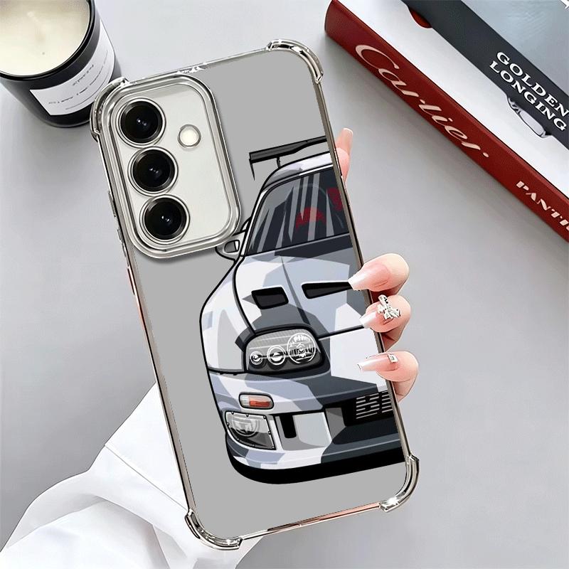 

Simple Japanese Sports Cars Pattern Soft Phone Case For Samsung A17 A27 A07 A37 A57 A16 A56 A15 A55 A14 A54 A13 A53 A26 A36 A25 Samsung A34