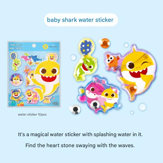 Made In Korea - Pinkfong Baby Shark Sticker Series (10 Options)