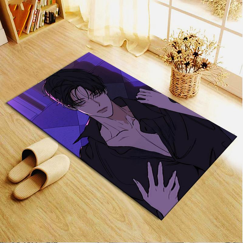 2025 New Tears on a Flower Carpet Rug for Living Room Bedroom Home Sofa Decoration,Kids play Non-slip Floor Mat190