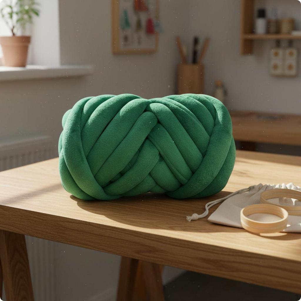 Fil Tubulaire Velours Facile pour Débutants Rempli Ne Peluche Pas Matériau Créatif pour Créateurs, Débutants,