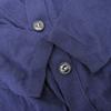 45R 100% Cotton Long Sleeve Knit Cardigan Top, Women's, Navy tops ― NavyUsed