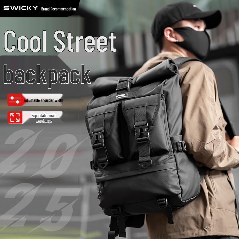 

SWICKY Men s Expandable Laptop Backpack