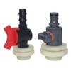 Car Wash Water Pipe Joint, Rainwater Bucket Valve Joint, Plastic Thread Flange, Pagoda Quick Connect 1/2'' 3/4''
