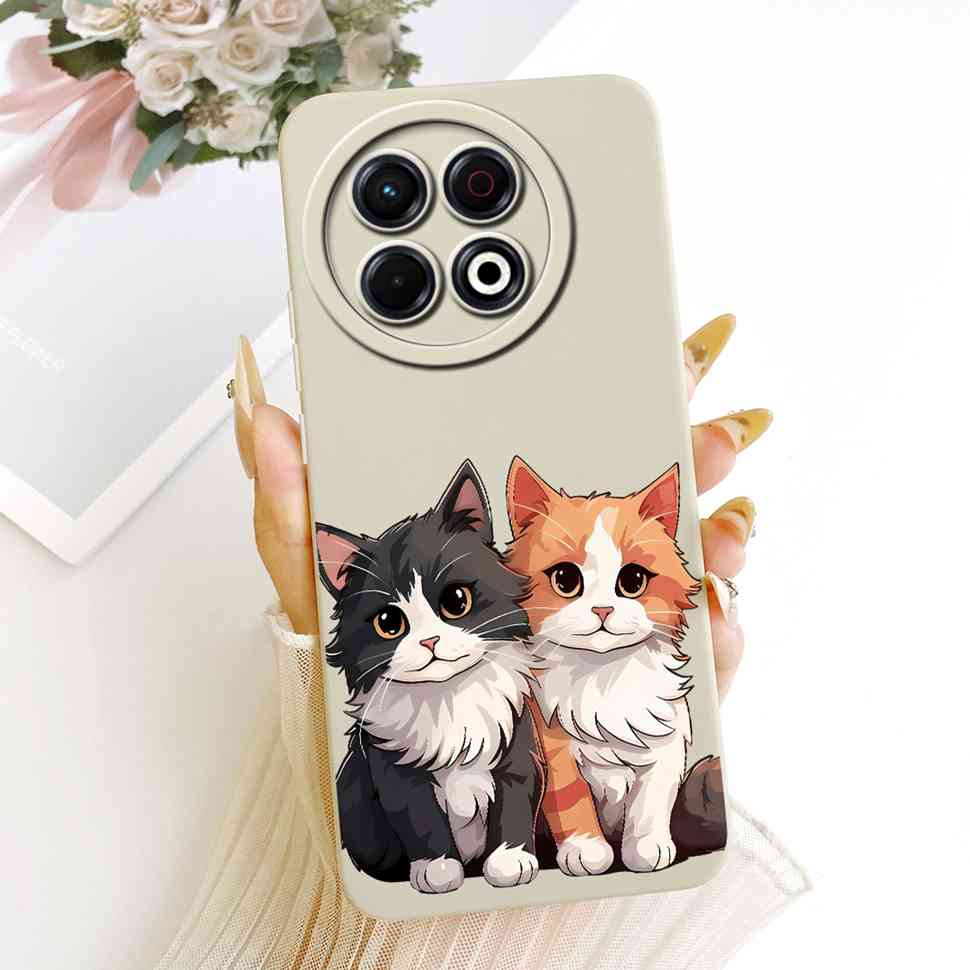 Für Tecno Spark 30 Pro Hülle Weiches Silikon Niedliche Katze Hase Abdeckung Schutzhülle Für Tecno Spark 30 Spark30 Pro KL7 Handyhüllen